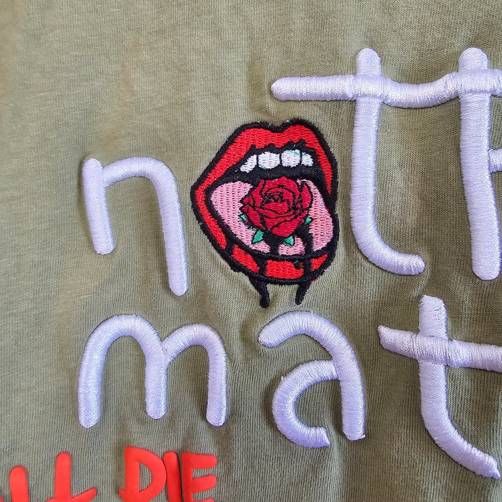 Switch Remarkable Nothing Matters Graphic Tee Olive Green XL Limited Edition - Picture 5 of 6